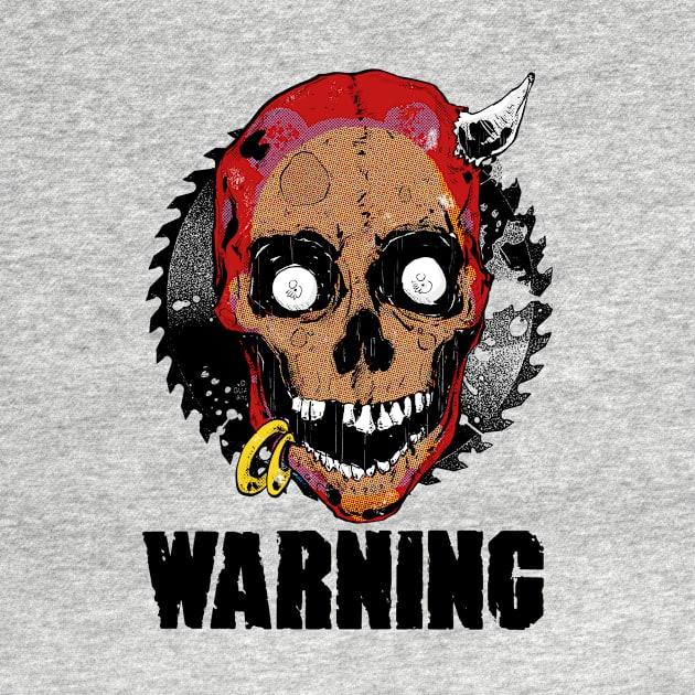 Warning by Manbeast Art 